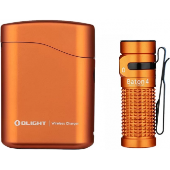 Фонарь OLIGHT BATON 4 PREMIUM EDITION ORANGE